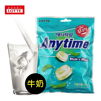 『韓璧食府』LOTTE 三層薄荷涼糖-牛奶(韓國原裝進口)