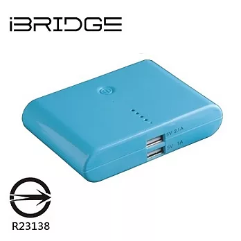 ★ AERO I ★ 12000mAh 大容量 高品質 雙USB輸出 繽紛行動電源繽紛藍