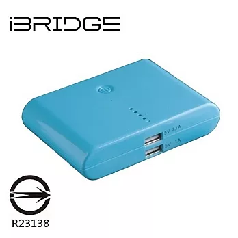 iBRIDGE AERO I-12000 雙輸出 行動電源-繽紛藍