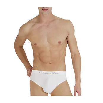 【VALENTINO】竹炭無縫三角褲-白色M白色