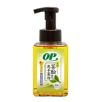 OP天然茶酚洗手慕絲(弱敏肌適用)370ml