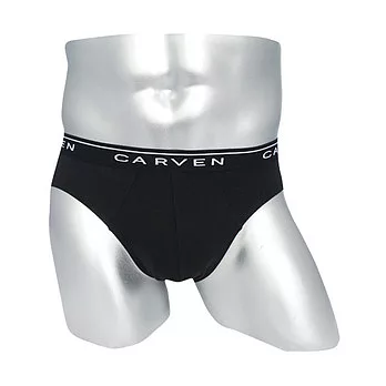 【CARVEN】卡紛萊卡素色低腰三角褲-黑色XL黑色