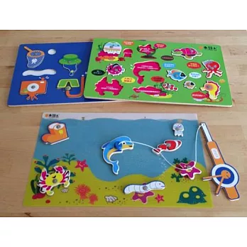 海底世界。海底總動員釣魚樂磁鐵組