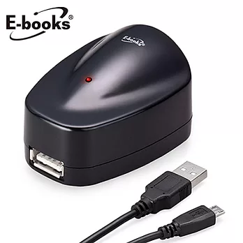 E-books B8 AC轉2.1A USB 充電傳輸組