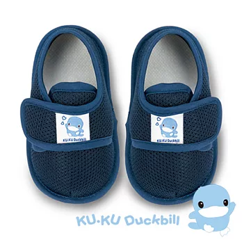 【KU.KU酷咕鴨】酷咕鴨超透氣學步鞋-13深藍