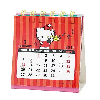 SANRIO HELLO KITTY 2014迷你桌曆