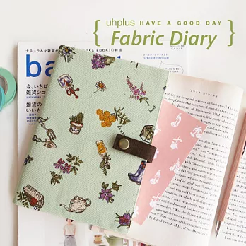 uhplus Fabric Diary 布手帳 – 小園丁