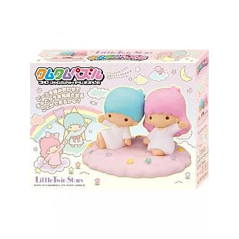 3D立體造型拼圖《三麗鷗》雙子星---Ensky出品(日本原裝)