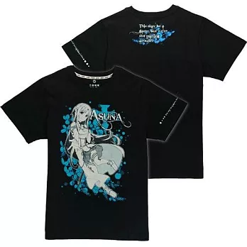 刀劍神域-潮流T-shirt(亞絲娜3)XL黑色