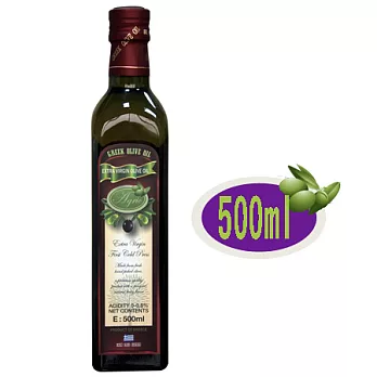 希臘阿格利司Agric特級初榨冷壓橄欖油500ml