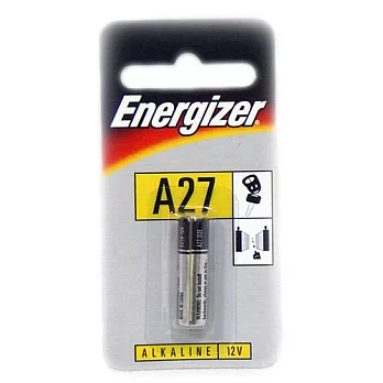 Energizer勁量迷你鹼性電池12V汽車遙控電池A27(吊卡1入)