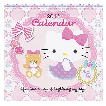 SANRIO HELLO KITTY 2014 壁曆(M)