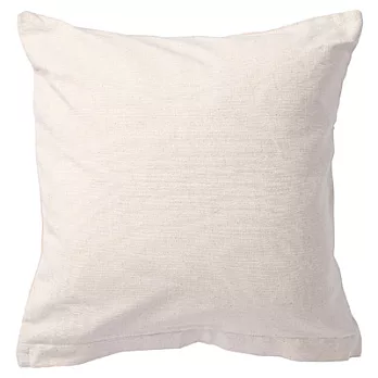 [MUJI 無印良品]印度有機棉手織抱枕套/原色