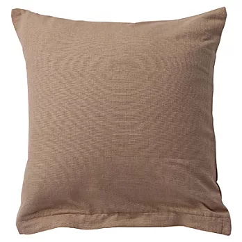 [MUJI 無印良品]印度有機棉手織抱枕套/米色