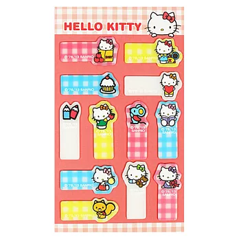 SANRIO HELLO KITTY 透明自黏便箋