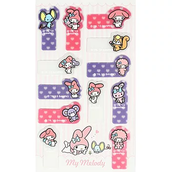 SANRIO 美樂蒂透明自黏便箋