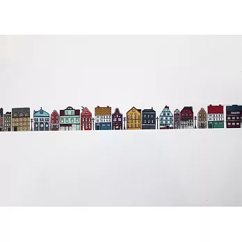 ROUND TOP 貼紙(Yano DesignⅡ)北歐街道