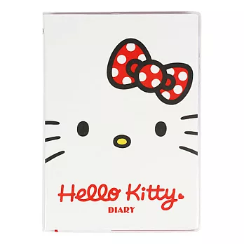 SANRIO HELLO KITTY B6日記本(大臉)