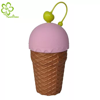 Cornflower-冰淇淋水杯粉紅草莓
