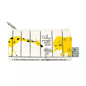 Shinzi Katoh 拉鍊筆袋-動物園