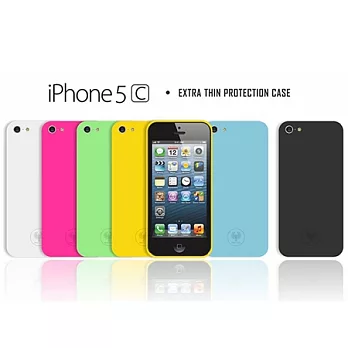 RedANGEL iPhone 5C 專用 Ultra thin 0.35mm 保護殼 黑色