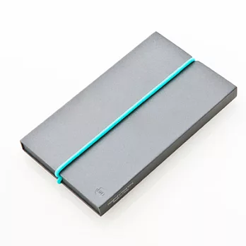 Ten Design Stationery _ Card Holder 鋁製名片盒藍色防塵矽膠