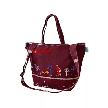 Shinzi Katoh 插畫2用提包/斜背包-小紅帽