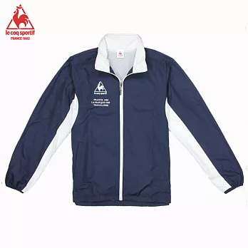 【le coq sportif 公雞】防風外套L藍色