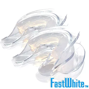【FastWhite齒速白】3D齒模牙托牙齒美 白DIY自製齒模2入超值組
