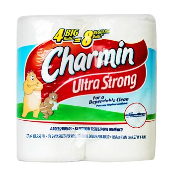 Charmin超柔軟捲筒衛生紙-176張*4入
