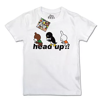 《bon》T-shirt-Head Up! (白)L白