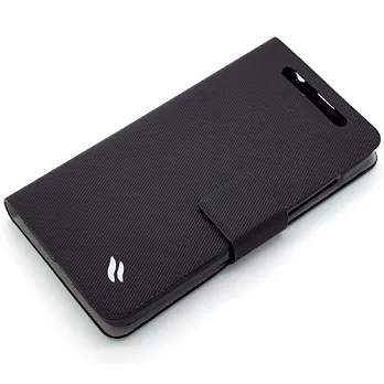 Redberry HTC Desire 600c dual 亞太雙卡機 甜漾簡約 立架式本皮套時尚黑