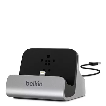 Belkin Charge Dock 鋁質 傳輸 充電底座 iPhone 6 /6 plus銀色