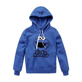 【CACO】MIT Cookie連帽長TS藍