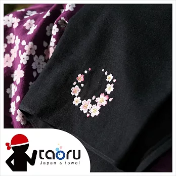 【taoru】櫻吹雪系列 - 日本頭巾/34x95 cm櫻（繡花）