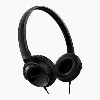 Pioneer輕巧頭戴式耳機SE-MJ502黑色K