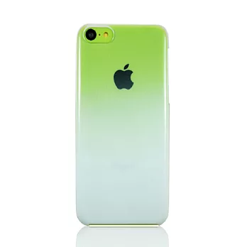 Lilycoco iPhone 5C 亮面漸層保護殼 白色