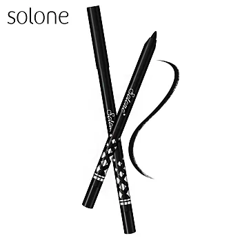 Solone 防水眼線膠筆(共9色)01濃密黑