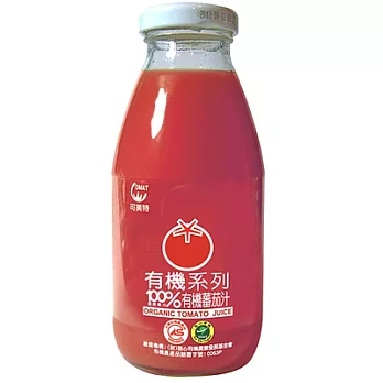 【棉花田】可美特有機蕃茄汁 295ml(24入/箱)