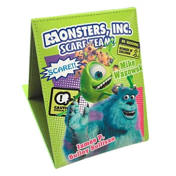 Disney 立體浮雕三折鏡 怪獸電力公司驚嚇版