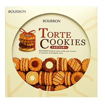 【Bourbon北日本】 TORTE小餅乾禮盒(圓鐵罐裝)