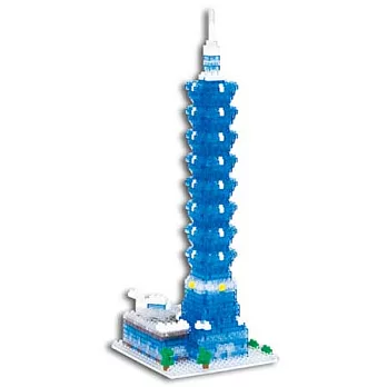 日本河田積木 nanoblock系列 NBH-059 台北101大樓