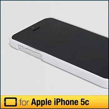 iPhone 5C玩家必備精緻磨砂保護硬殼（白色）