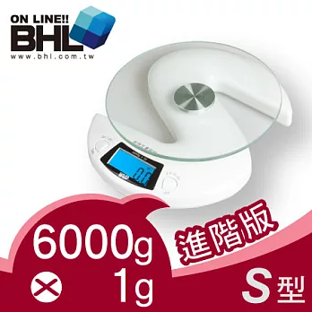 BHL秉衡量電子秤.LCD藍光烘培料理秤 BHK-6KWT