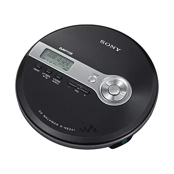 日本原裝 SONY D-NE241 MP3/CD隨身聽(黑色)