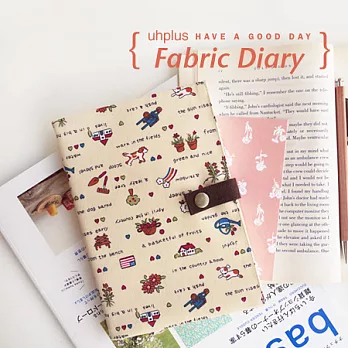 uhplus Fabric Diary 布手帳– 園藝時光