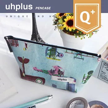 uhplus Q-plus寬底筆袋/ Wright Brothers