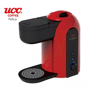 UCC ECO-POD Pelica 咖啡膠囊機 /紅色