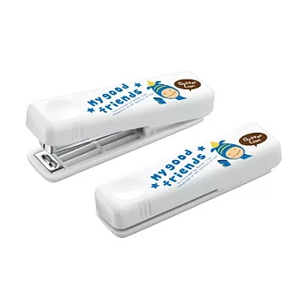 奶油獅好朋友收納式釘書機(果凍馬)