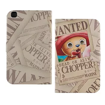 ONE PIECE 航海王 Samsung Galaxy tab3 8.0 懸賞圖系列薄型可立式側掀皮套喬巴